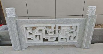 阳江芝麻白河道栏杆 桥栏杆