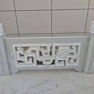 阳江芝麻白河道栏杆 桥栏杆