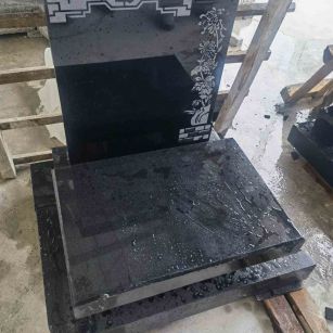 阳江花岗岩墓碑石 墓碑 套墓