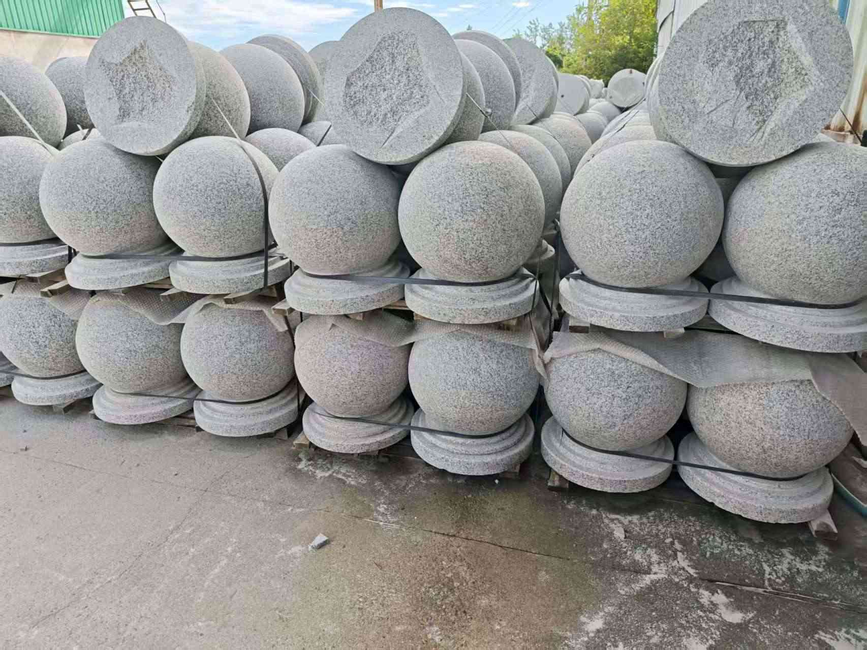 阳江圆球石球挡车球