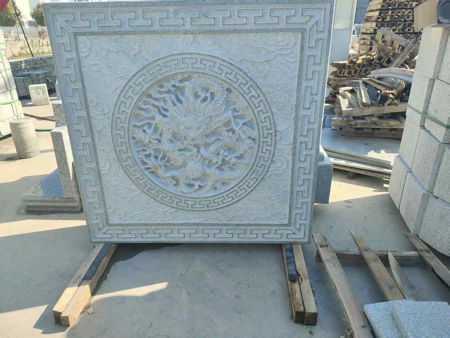 阳江芝麻白芝麻灰别墅雕刻板