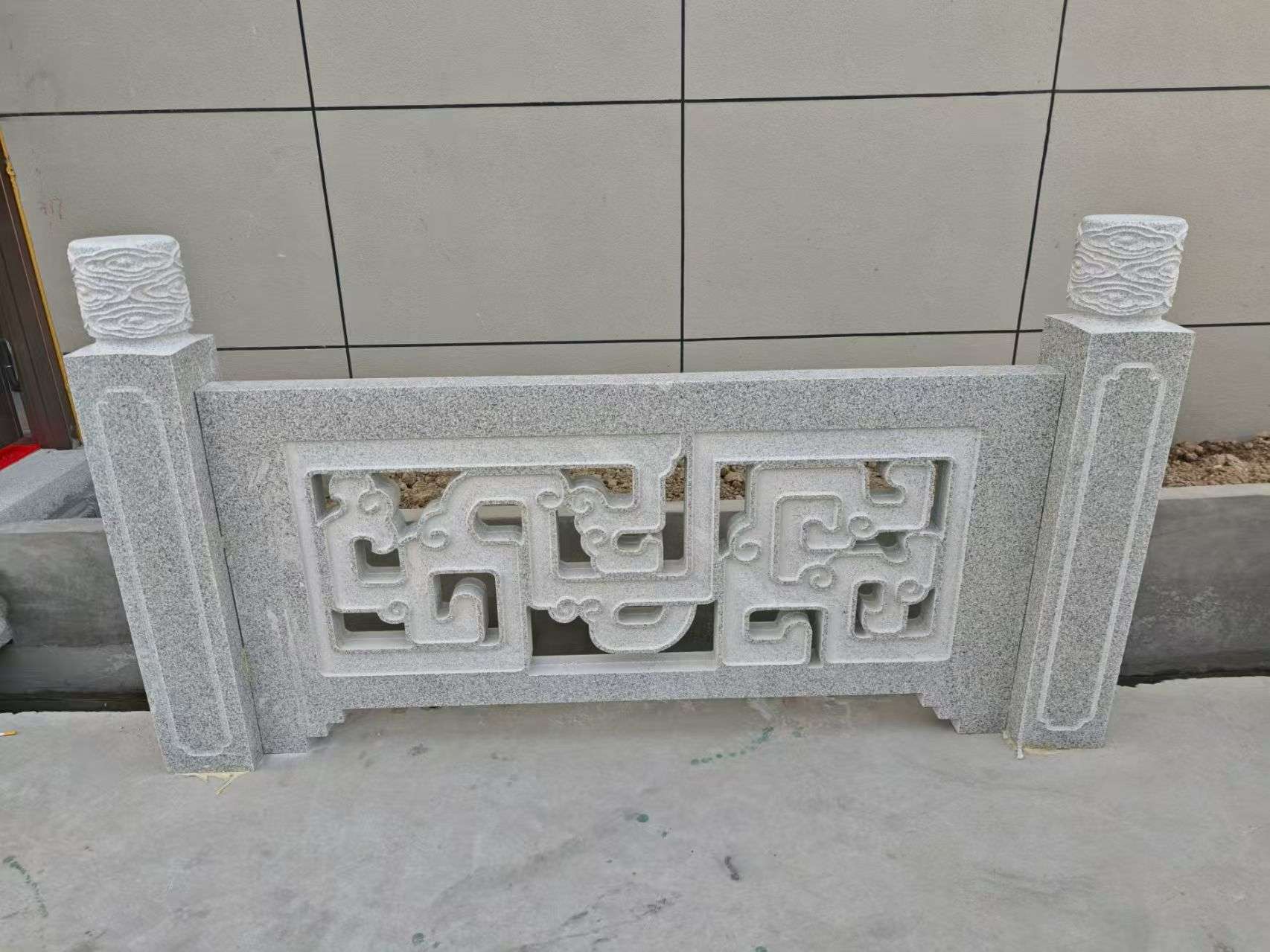 阳江芝麻白河道栏杆 桥栏杆