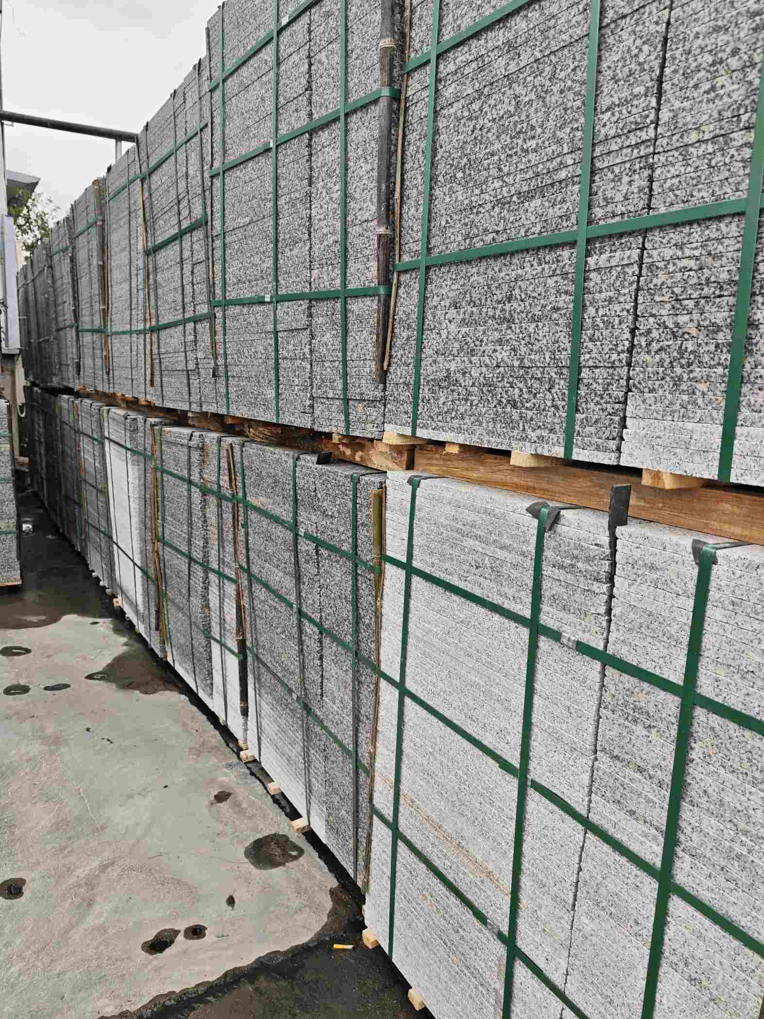 阳江芙蓉白地铺石，石材地铺石